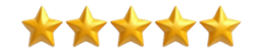 5 star reviews